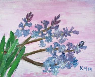 Original Expressionism Floral Paintings by Krasimira Mancheva