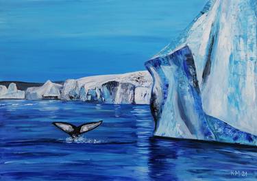 Whale in Ilulissat, Greenland thumb