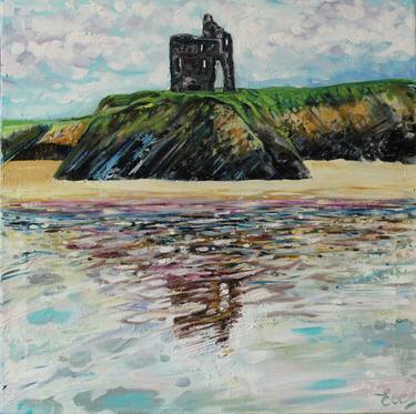 Original Fine Art Beach Paintings by Emma O'Connor-Bray