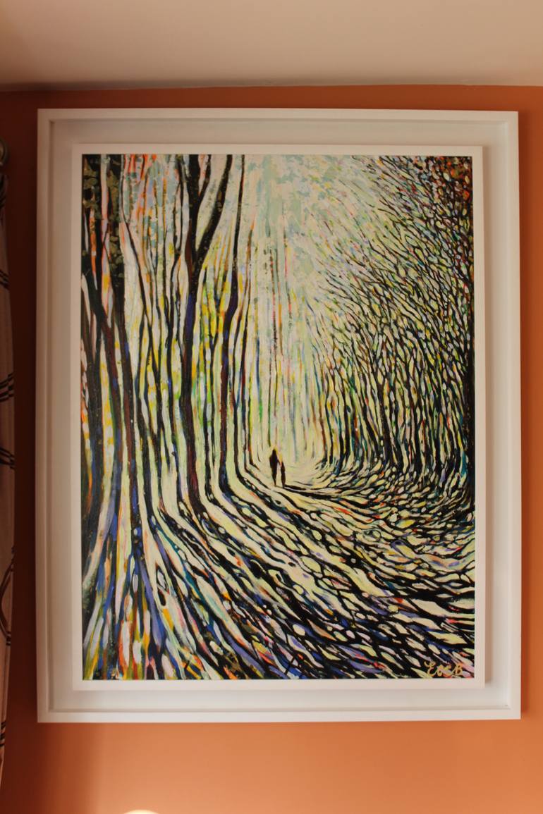 Original Abstract Nature Painting by Emma O'Connor-Bray