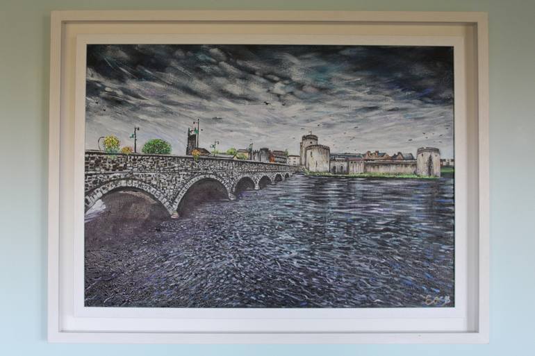Original Cities Painting by Emma O'Connor-Bray