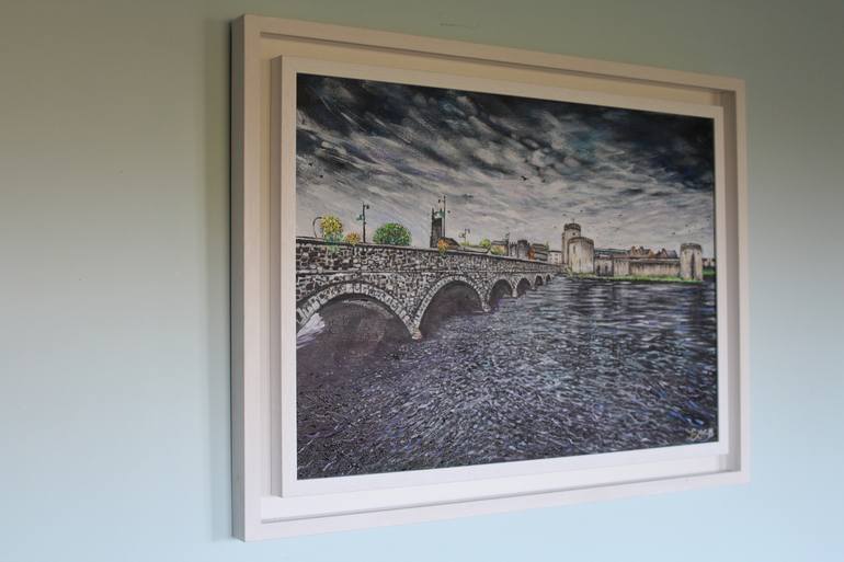 Original Cities Painting by Emma O'Connor-Bray