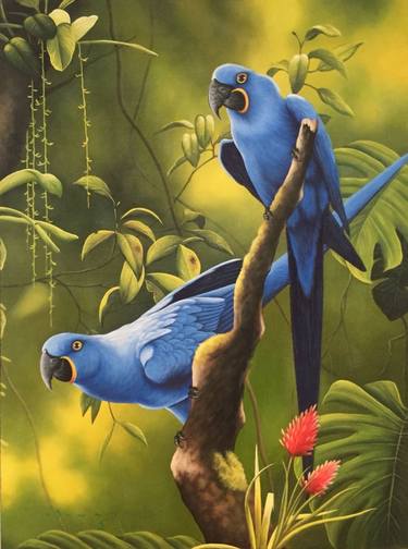 Blue Birds by Idewa Gede Merta Yasa thumb