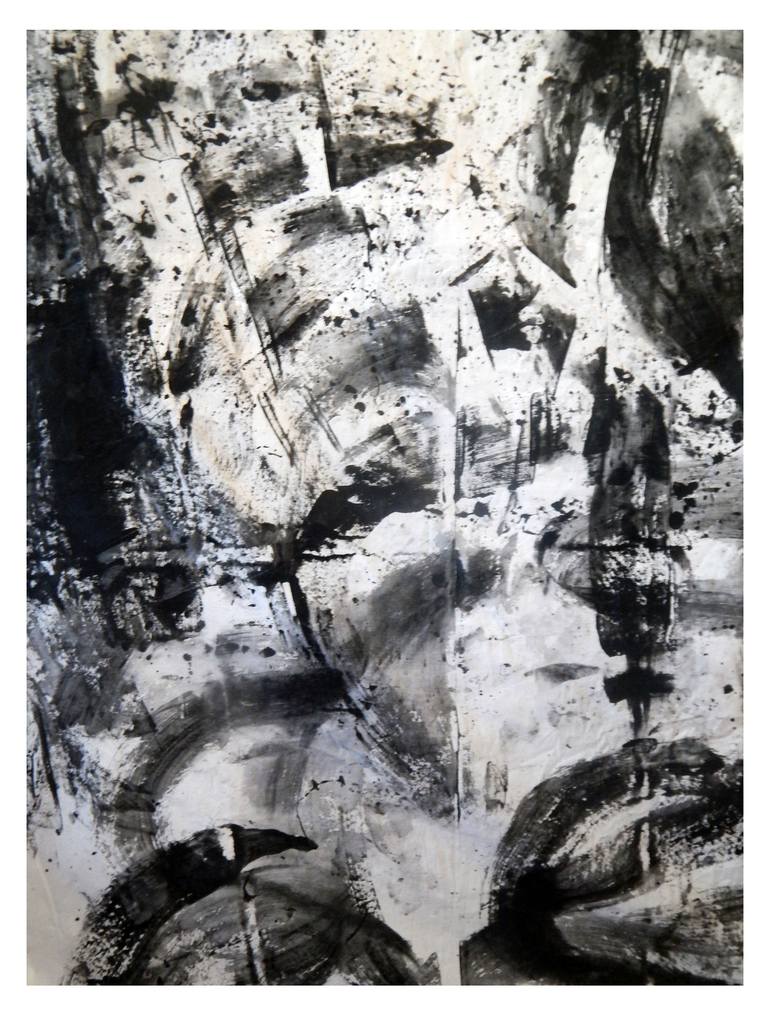 Original Abstract Expressionism Abstract Painting by Zoe Palmer