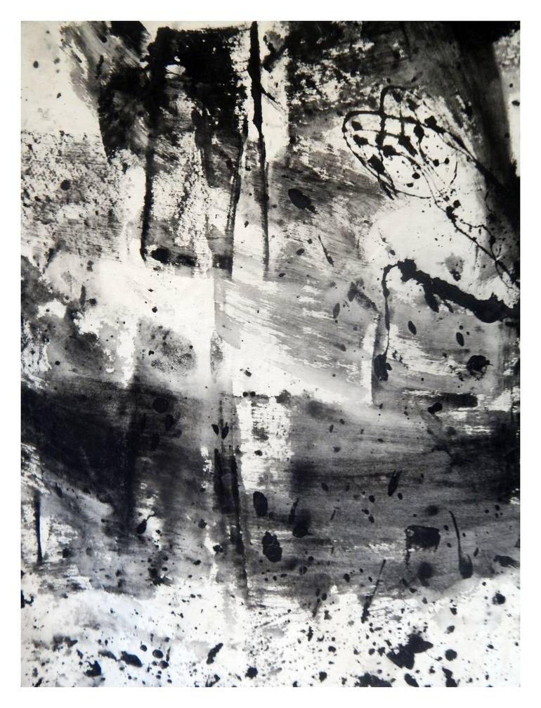 Original Abstract Expressionism Abstract Painting by Zoe Palmer