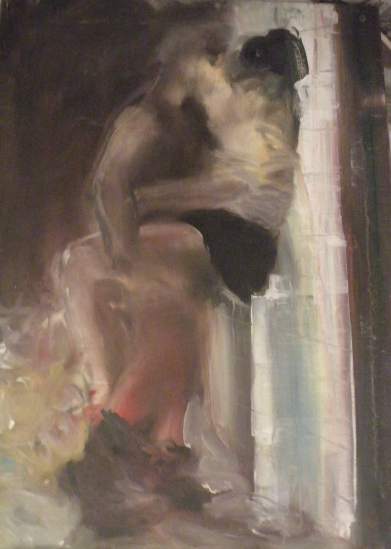 Erotic scene` Painting by Urbino Art Studio | Saatchi Art