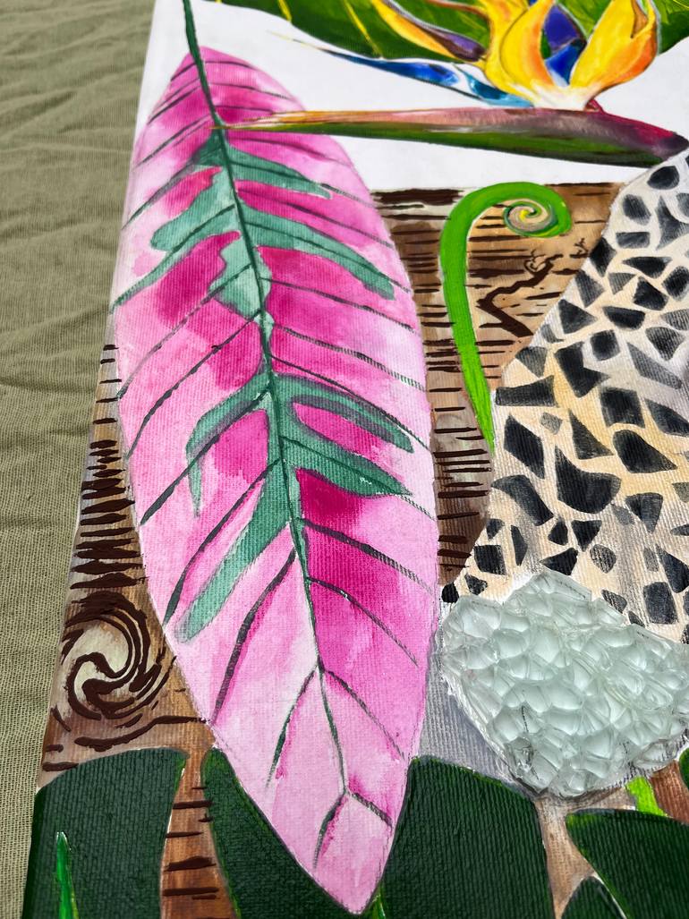Original Art Deco Animal Painting by Kateryna Nych