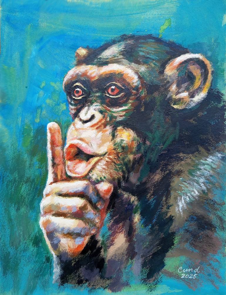 Original Expressionism Animal Paintings by T Cundrawan