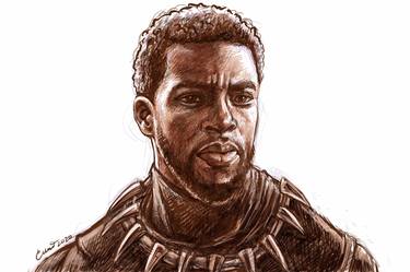 Tribute to Boseman - Limited Edition of 10 thumb