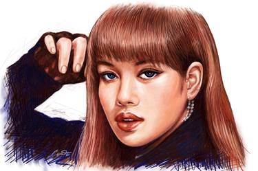 Lisa Blackpink drawing - Limited Edition of 10 thumb