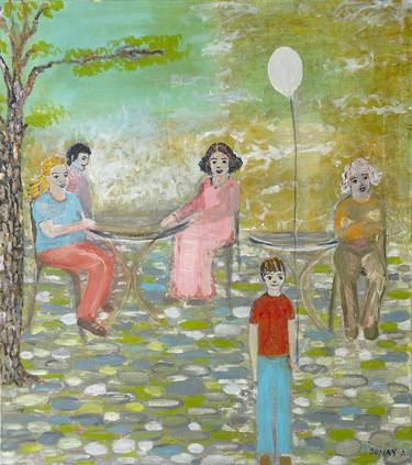 Print of Family Paintings by senay avsar