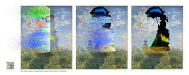 Ichograph Triptych – Madame Monet/Claude Monet - Limited Edition 4 of 20 thumb