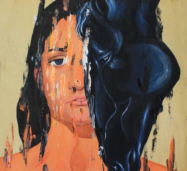 Print of Figurative Women Paintings by Ashly Curay