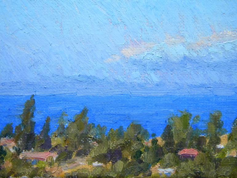 Original Fine Art Seascape Painting by Natalia Bocharova