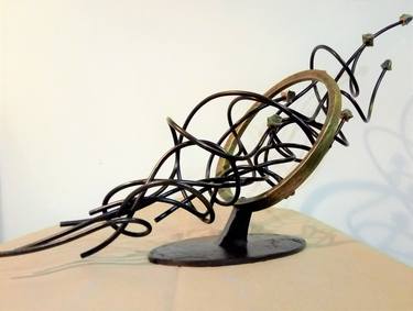 Original Abstract Expressionism Abstract Sculpture by Eduard Myronchuk