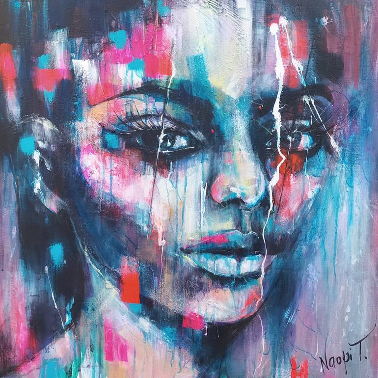 TAMARA Painting by Naomi Theodorou | Saatchi Art