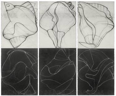 Original Abstract Drawings by Marcy Edelstein