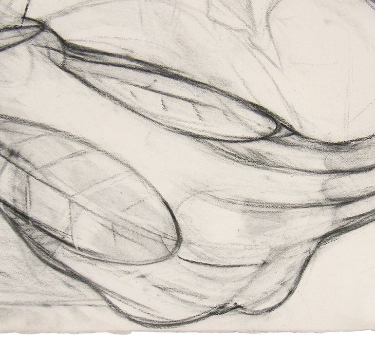 Original Modern Abstract Drawing by Marcy Edelstein