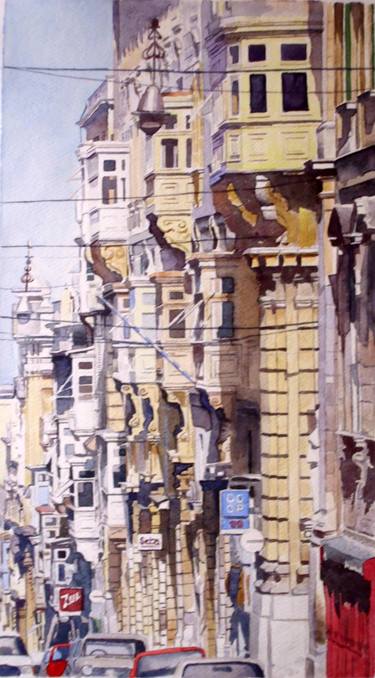 Original Realism Cities Paintings by Vladan Lazarov