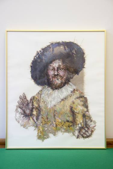 Saatchi Art Artist Frank Hoogendoorn; Paintings, “Frans Hals "The cheerful smoker"” #art