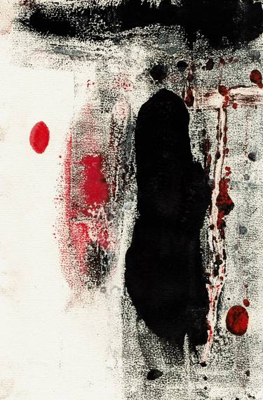 Original Abstract Printmaking by Saskia Vermee