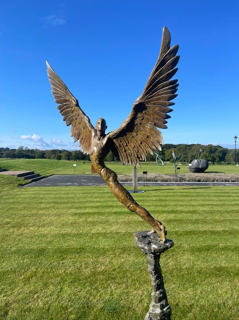 Original Contemporary Classical Mythology Sculpture by Nicola Godden