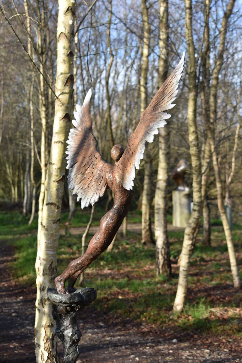 Original Contemporary Classical Mythology Sculpture by Nicola Godden