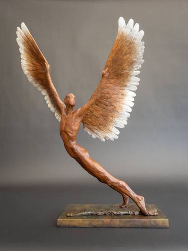 Original Figurative Classical mythology Sculpture by Nicola Godden