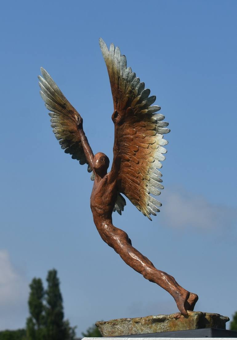 Original Figurative Classical mythology Sculpture by Nicola Godden