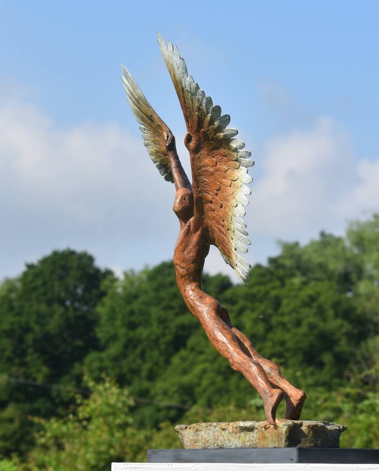 Original Figurative Classical mythology Sculpture by Nicola Godden