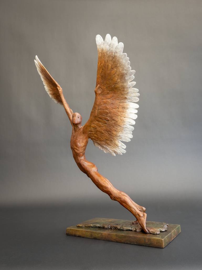Original Figurative Classical mythology Sculpture by Nicola Godden