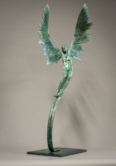 Original Figurative Classical mythology Sculpture by Nicola Godden