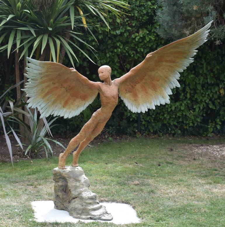 Original Figurative Classical Mythology Sculpture by Nicola Godden