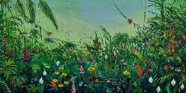 Original Expressionism Botanic Paintings by george calis