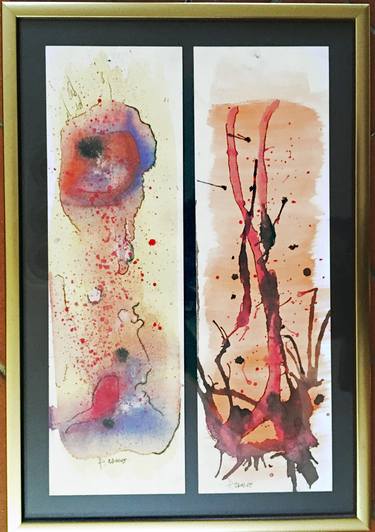 Original Abstract Painting by Paola Campanile