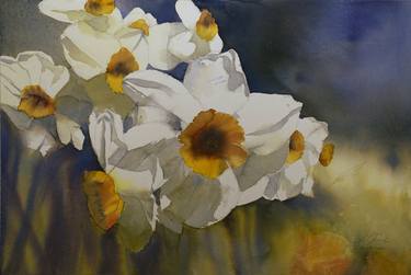 Original Impressionism Floral Paintings by Efi Fried