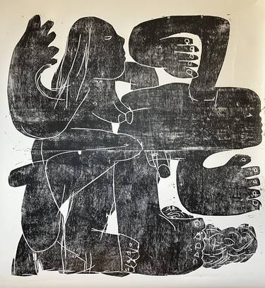 Original Body Printmaking by Barbara Kuebel