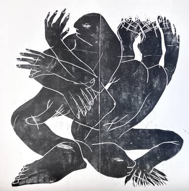 Original Body Printmaking by Barbara Kuebel