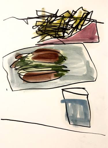 Print of Food & Drink Paintings by Barbara Kuebel