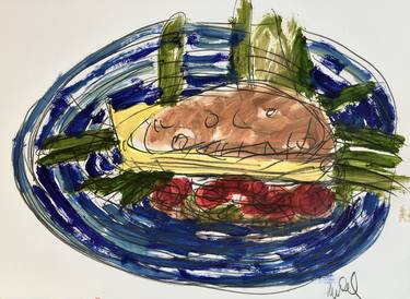 Original Cuisine Paintings by Barbara Kuebel