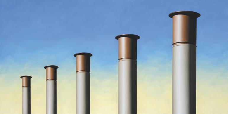 Original Conceptual Architecture Paintings by Marco Verrelli