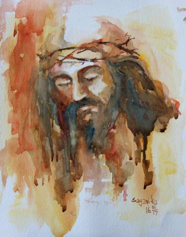 Print of Fine Art Religion Paintings by SAGARIKA SEN