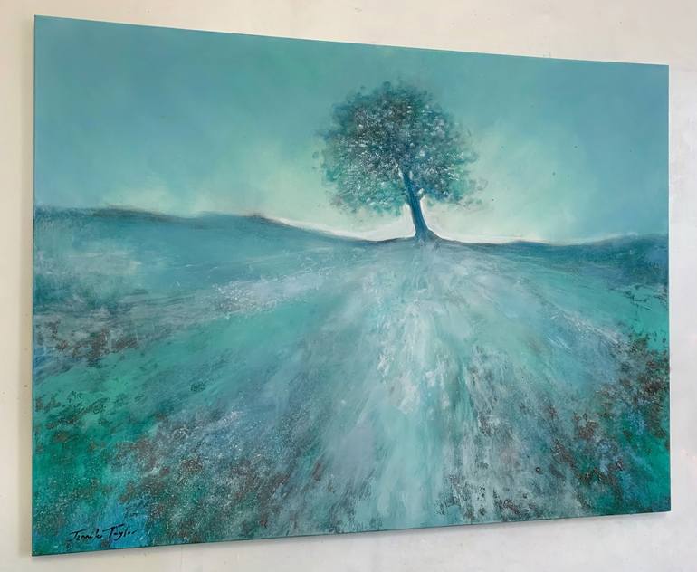 Original Abstract Landscape Painting by Jennifer Taylor