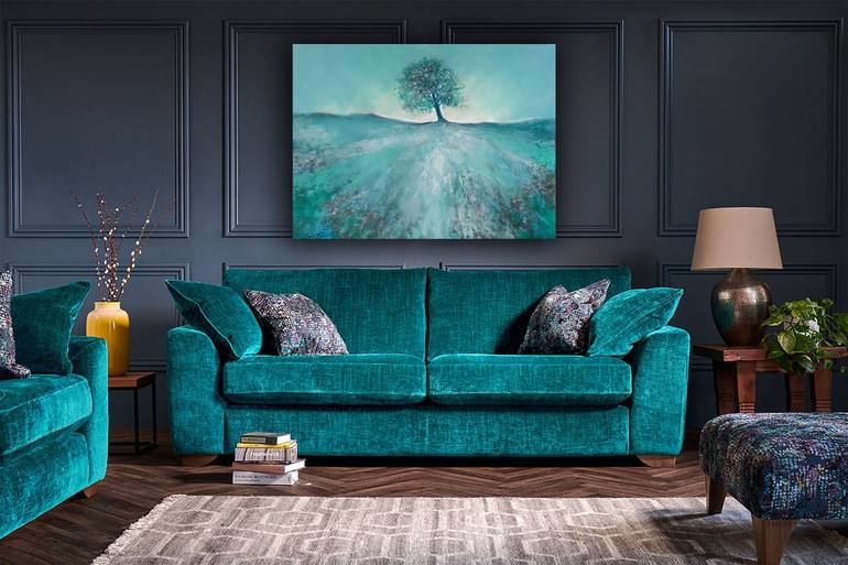 Original Abstract Landscape Painting by Jennifer Taylor
