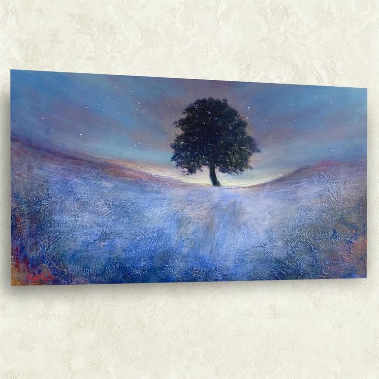 Original Abstract Expressionism Landscape Painting by Jennifer Taylor