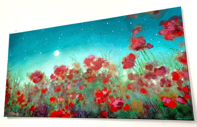 Original Floral Painting by Jennifer Taylor