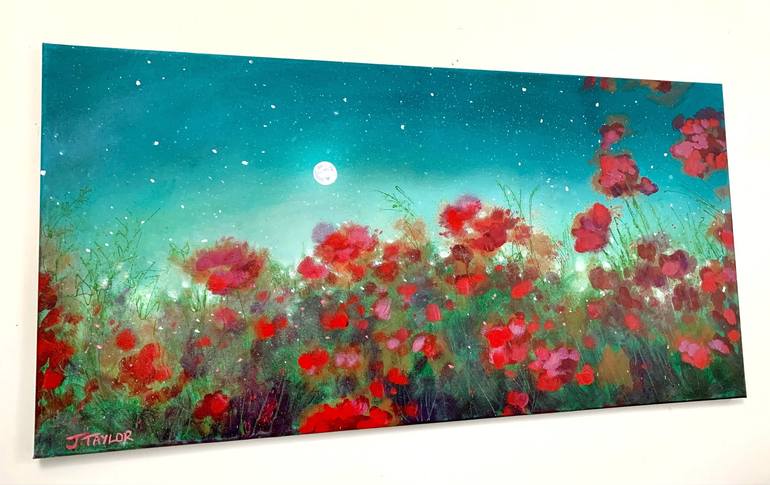 Original Floral Painting by Jennifer Taylor