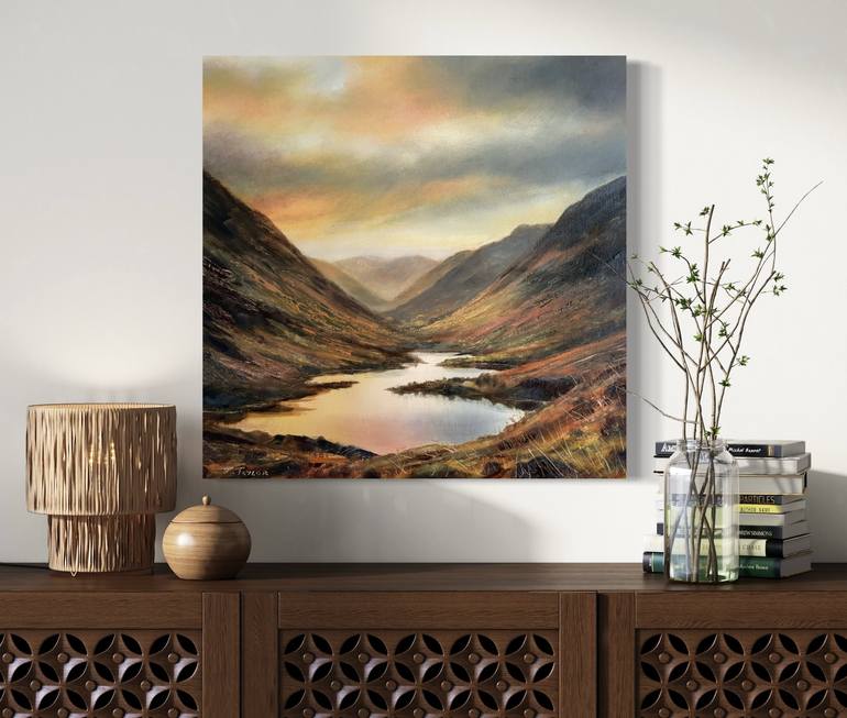 Original Classicism Landscape Painting by Jennifer Taylor