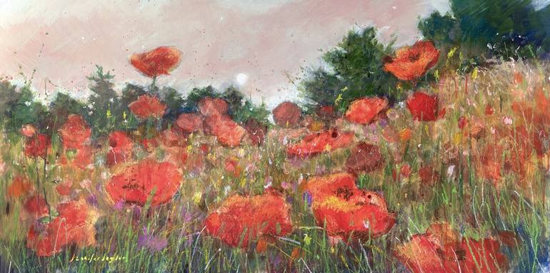 Original Abstract Landscape Paintings by Jennifer Taylor