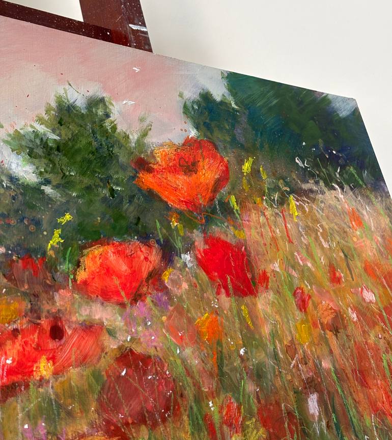 Original Abstract Landscape Painting by Jennifer Taylor